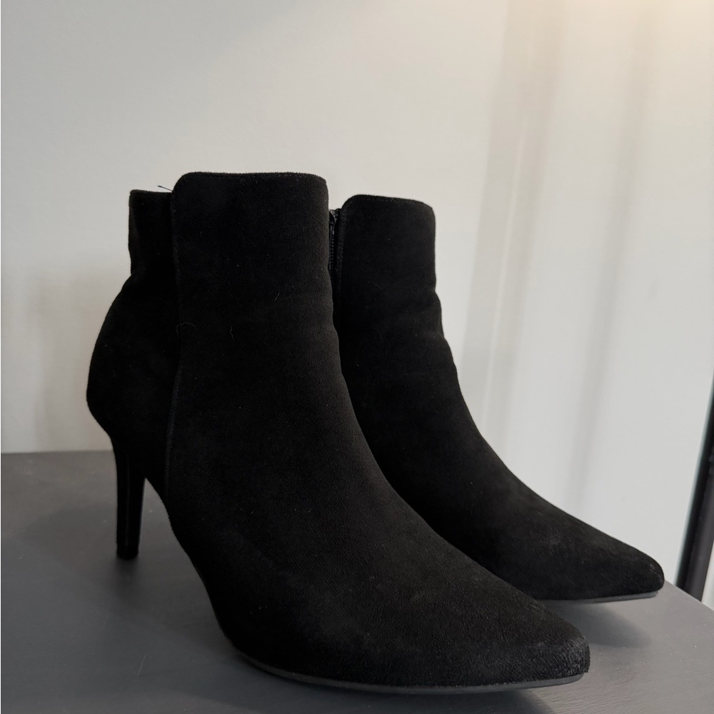 Ardene Black Heeled Boots